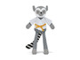 14" Organic Cotton Rattle Plush, Lemur