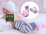 Baby Cotton Plush Rattle Socks, Pig