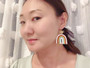 Boho Soft Clay Rainbow Earrings