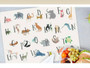 Alphabet Animals Vinyl Placemat