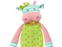 14" Organic Cotton Rattle Plush, Pastel