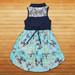 Butterfly Chiffon Dress, Size 5 & 6