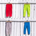 Bright Color Active Cotton Jeans, Boy Size 2,3