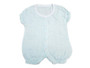Infant Toddler Organic Cotton Muslin Sleeve Dots Romper