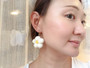 Felt Wool Daisy Earrings