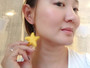 Felt Wool Yellow Star Earrings