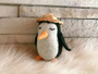 Felt Island Penguin Ornament Toy