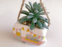 Hanging Succulent Pot Camper Sloth