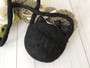 Felted Wool Black Cat Crossbody Purse