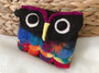 Felted Wool Owl Pouch