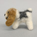 Felted Wool Beagle Dog Ornament