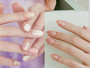 Pink Gold Gel Nail Art Stickers