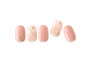 Pink Gold Gel Nail Art Stickers