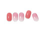 Pink Ombre Gel Nail Stickers