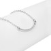 Mother of Bride Gifts Curved Bar Necklace & Card