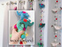 Wool Felt Wall Hangings Elephant Garland