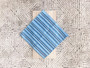 Boys Clip-on Blue Stripes Necktie Bow Hanky