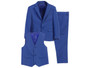 Boy Slim Fit 7-piece Suit, Royal Blue