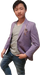 Boy Slim-Fit 5-Piece Suit, Lavender