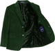 Boy Slim Suede Blazer, Hunter Green