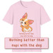 Dog Nap Cotton Graphic T-Shirt