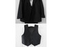 Boy Regular Fit 5-Piece Suit, Black