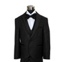 Boy Slim-Fit 5-Piece Sparkling Suit, Black