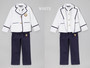 Nautical Marine Suit, Boy 3-piece