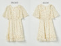 Mommy & Me Floral Chiffon Ruffles Dress