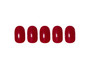 Cherry Red Gel Nail Art Stickers