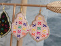 Beaded Teardrop Earrings