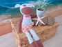 14" Organic Cotton Rattle Plush, Voyager