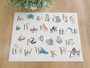 Alphabet Animals Vinyl Placemat