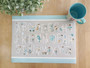 Alphabet Boys Vinyl Placemat