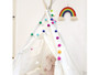 Big Boho Rainbow Felt Wall Decor