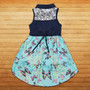 Butterfly Chiffon Dress, Size 5 & 6