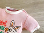 Cotton Onesie Pink Llama