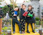 Gold Star Black Sweater Tulle Dress