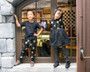 Gold Star Black Sweater Tulle Dress