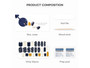 Daisy Gel Nail Art Stickers