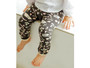 Cotton Leggings Cute Romance Ruffles Frills Hamster Gray