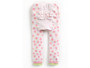 Cotton Leggings Cute Romance Ruffles Frills Apple Pink