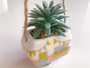 Hanging Succulent Pot Camper Sloth