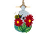 Floral Felt Birdhouse