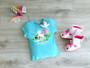 Organic Cotton T-Shirt and Pocket Unicorn