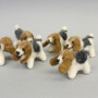 Felted Wool Beagle Dog Ornament