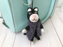 Felted Wool Animal Keychain Ornament