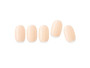 Peach Yellow Gel Nail Stickers