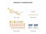 Nacre Blue Gel Nail Art Stickers