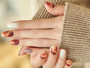 Marble Nacre Gel Nail Art Stickers